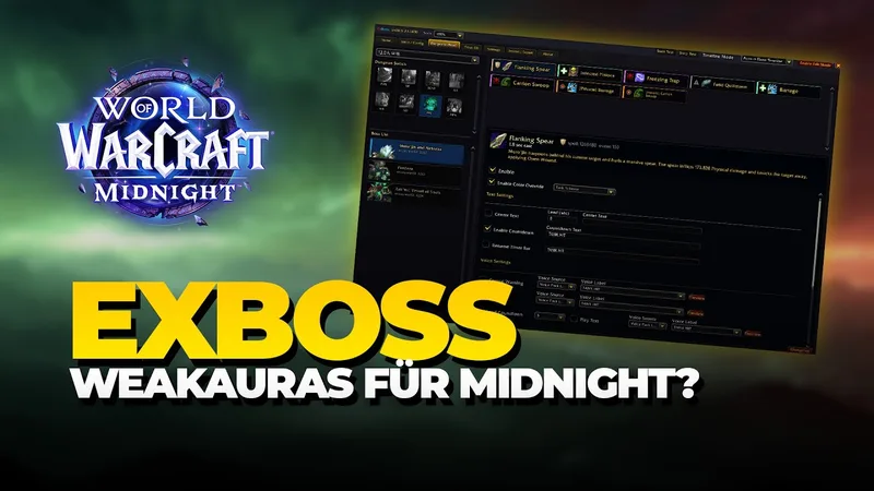 EXBOSS: Das Addon das Dungeon-WeakAuras in Midnight ersetzt