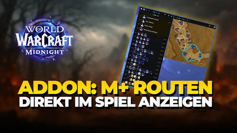 WoW Midnight: MDTHelper zeigt deine MDT-Routen direkt im Spiel an